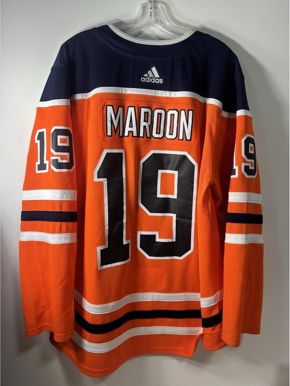 Patrick Maroon #19 Edmonton Oilers Adidas Jersey 54
